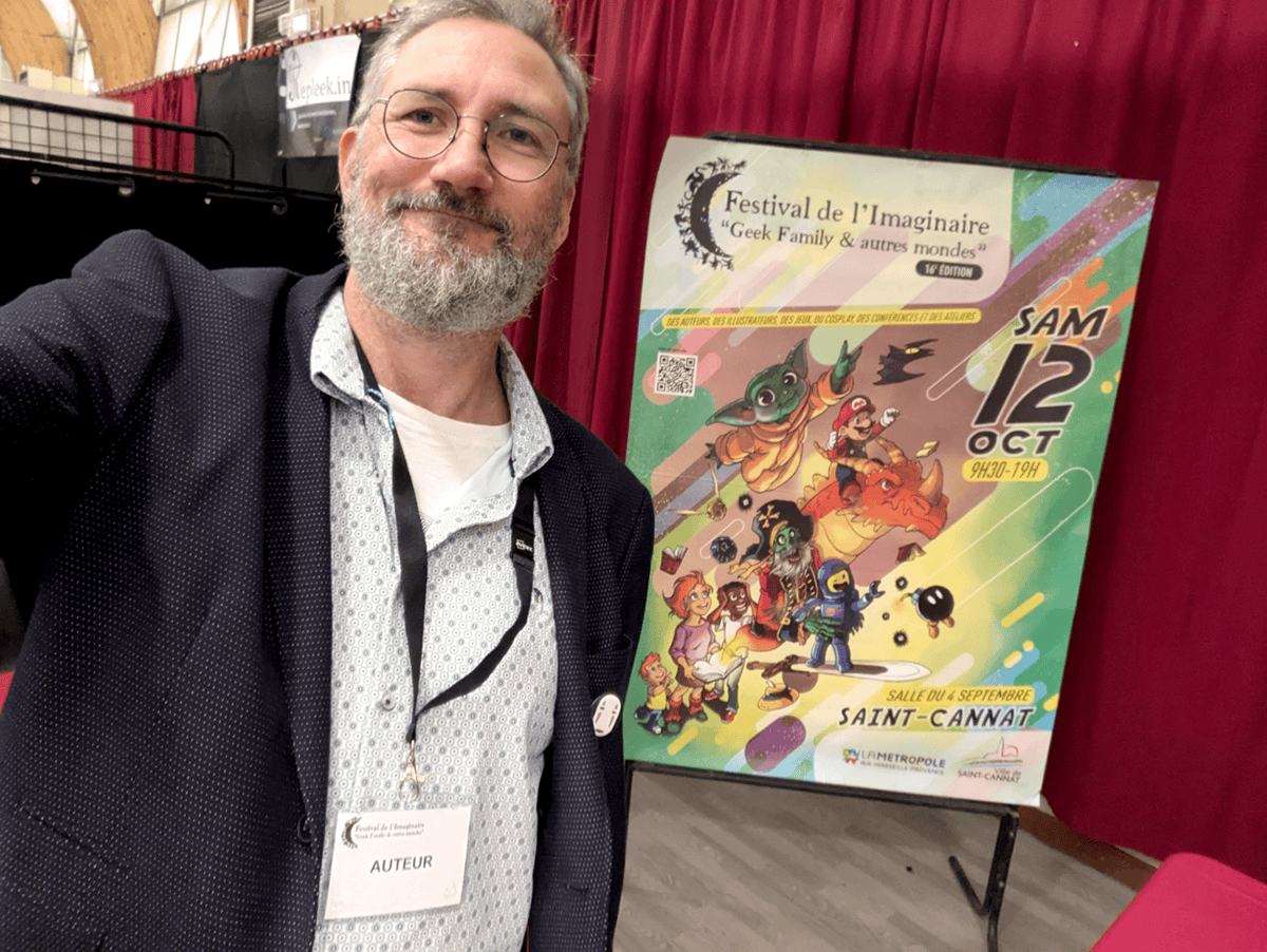 L’auteur et son salon